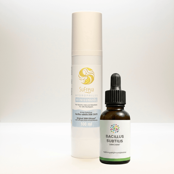 Bacillus subtilis MM40® drops 30 ml + SuFreya Hydrophiles Reinigungsöl